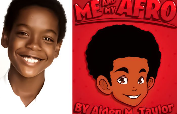 Yo y mi Afro: Niño de 11 años escribe un libro sobre el amor propio durante la pandemia