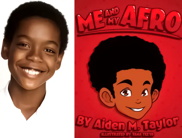 Yo y mi Afro: Niño de 11 años escribe un libro sobre el amor propio durante la pandemia